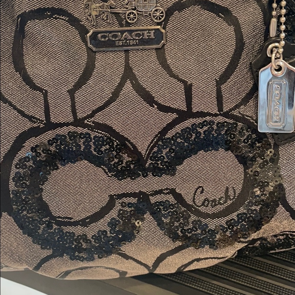 Coach Sophia Madison Large sequins Op - Picture 3 of 6